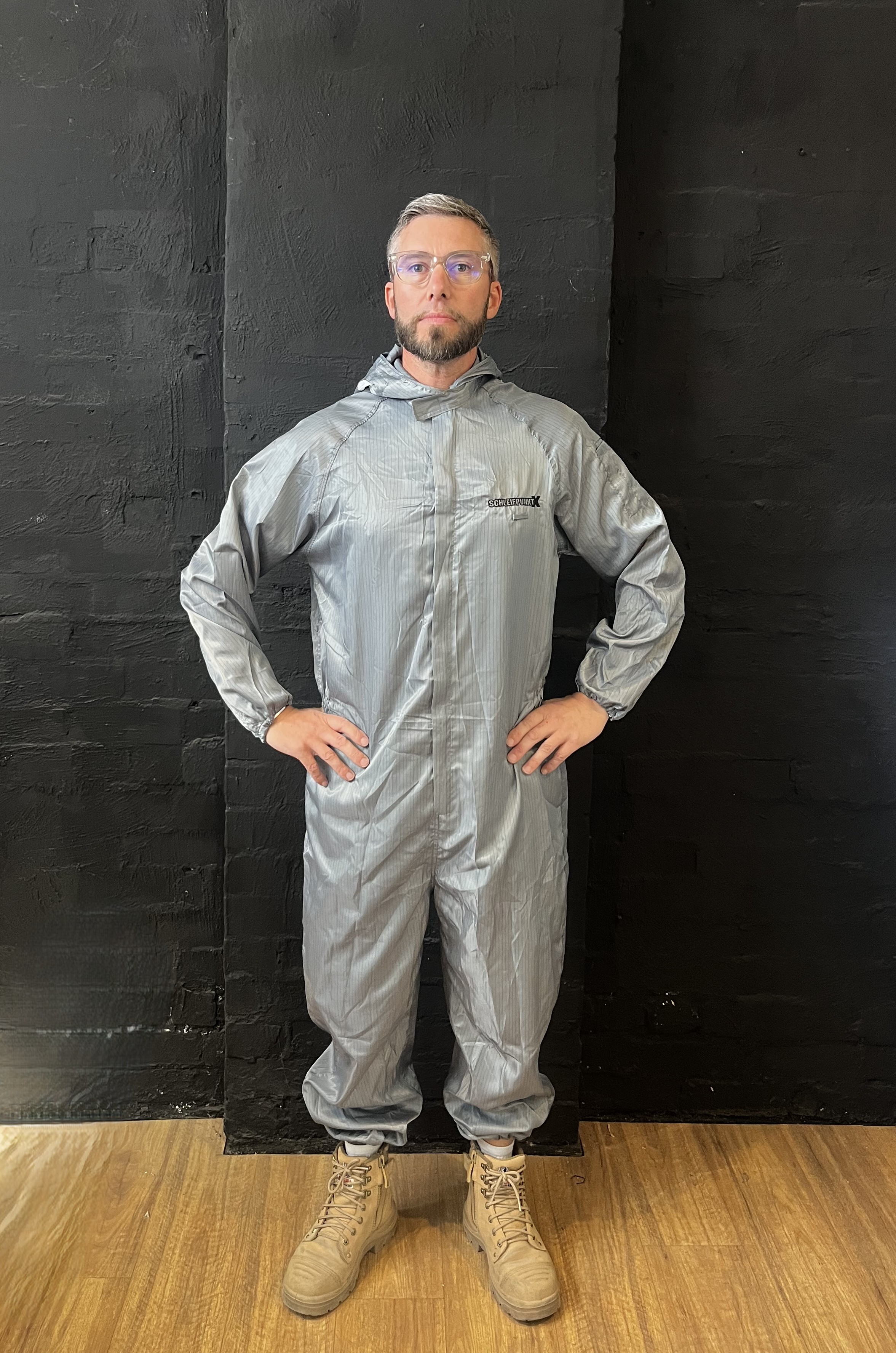 Spraying Suits SPX Spray Suits Grey | Protective Painter Workwear | SPX Abrasives
